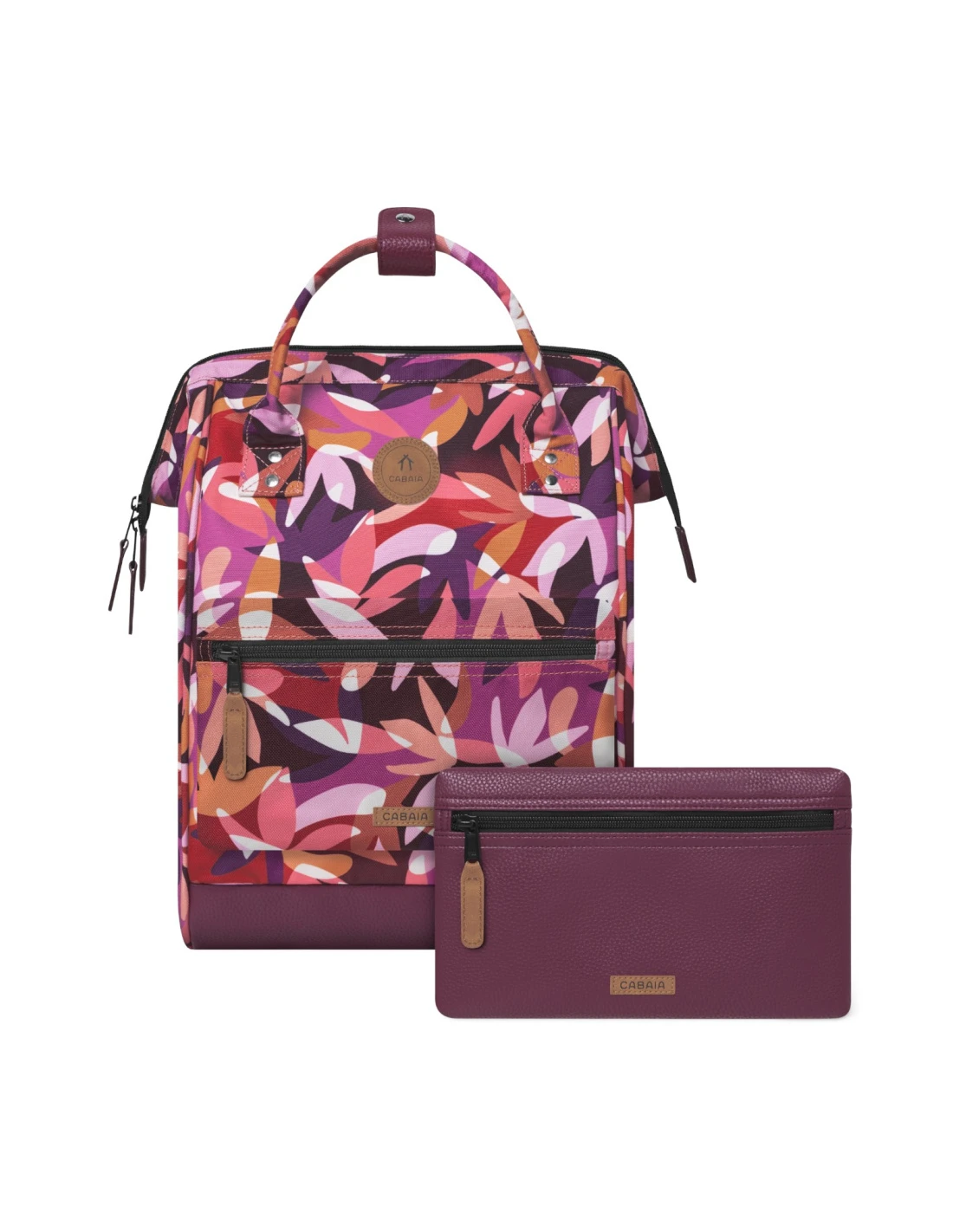 Cabaïa CABAIA ADVENTURER ALL OVER RECYCLED OXFORD PRINTED MONTREUIL MEDIUM - Sacs & Maroquinerie 1 Cabaïa CABAIA ADVENTURER ALL OVER RECYCLED OXFORD PRINTED MONTREUIL MEDIUM - Sacs & Maroquinerie