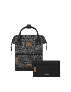 Cabaïa CABAIA ADVENTURER OXFORD PRINTED AMIENS SMALL - Sacs & Maroquinerie -GDC Boutique cabaia adventurer oxford printed amiens small cab669zuce 11