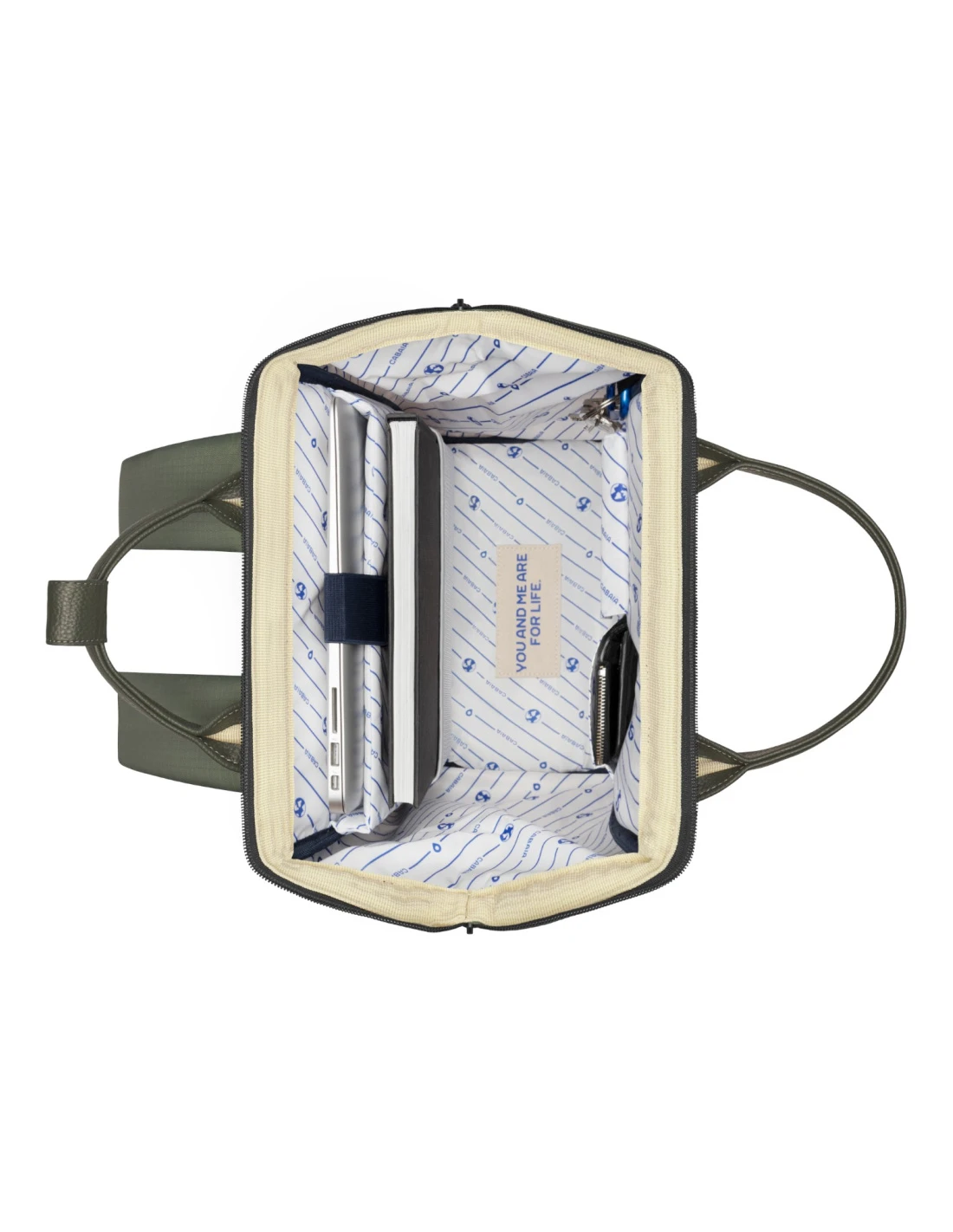 Cabaïa CABAIA ADVENTURER RIP STOP VILA VERDE MEDIUM - Sacs Et Petites Maroquineries 8 Cabaïa CABAIA ADVENTURER RIP STOP VILA VERDE MEDIUM - Sacs Et Petites Maroquineries – Image 8