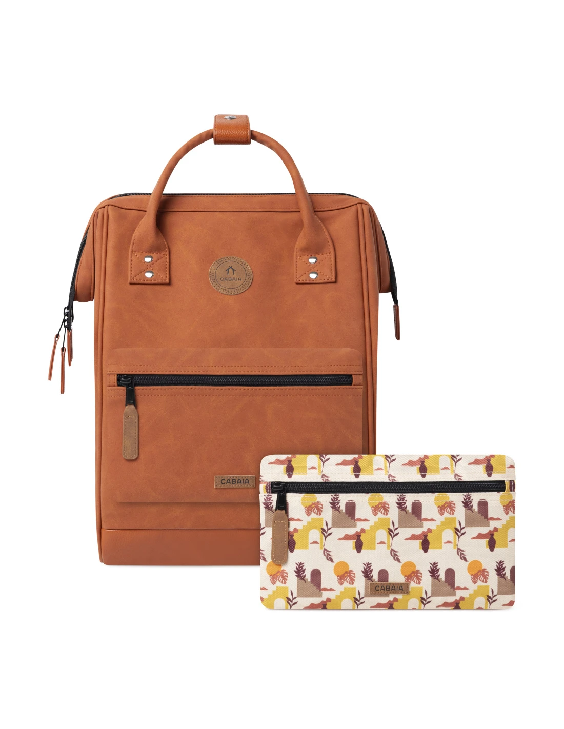 Cabaïa CABAIA ADVENTURER VEGAN NUBUCK TANTA MEDIUM - Sacs & Maroquinerie 1 Cabaïa CABAIA ADVENTURER VEGAN NUBUCK TANTA MEDIUM - Sacs & Maroquinerie