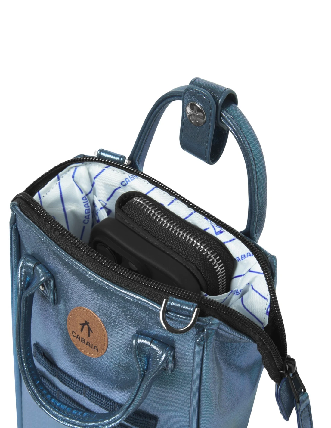 Cabaïa CABAIA NANO IRIDESCENT LARISSA - Sacs & Maroquinerie 3 Cabaïa CABAIA NANO IRIDESCENT LARISSA - Sacs & Maroquinerie – Image 3