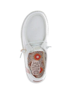 HEY DUDE WENDY PERF CANVAS - Mocassins & Bateaux -GDC Boutique hey dude wendy perf canvas 43111 ola 4