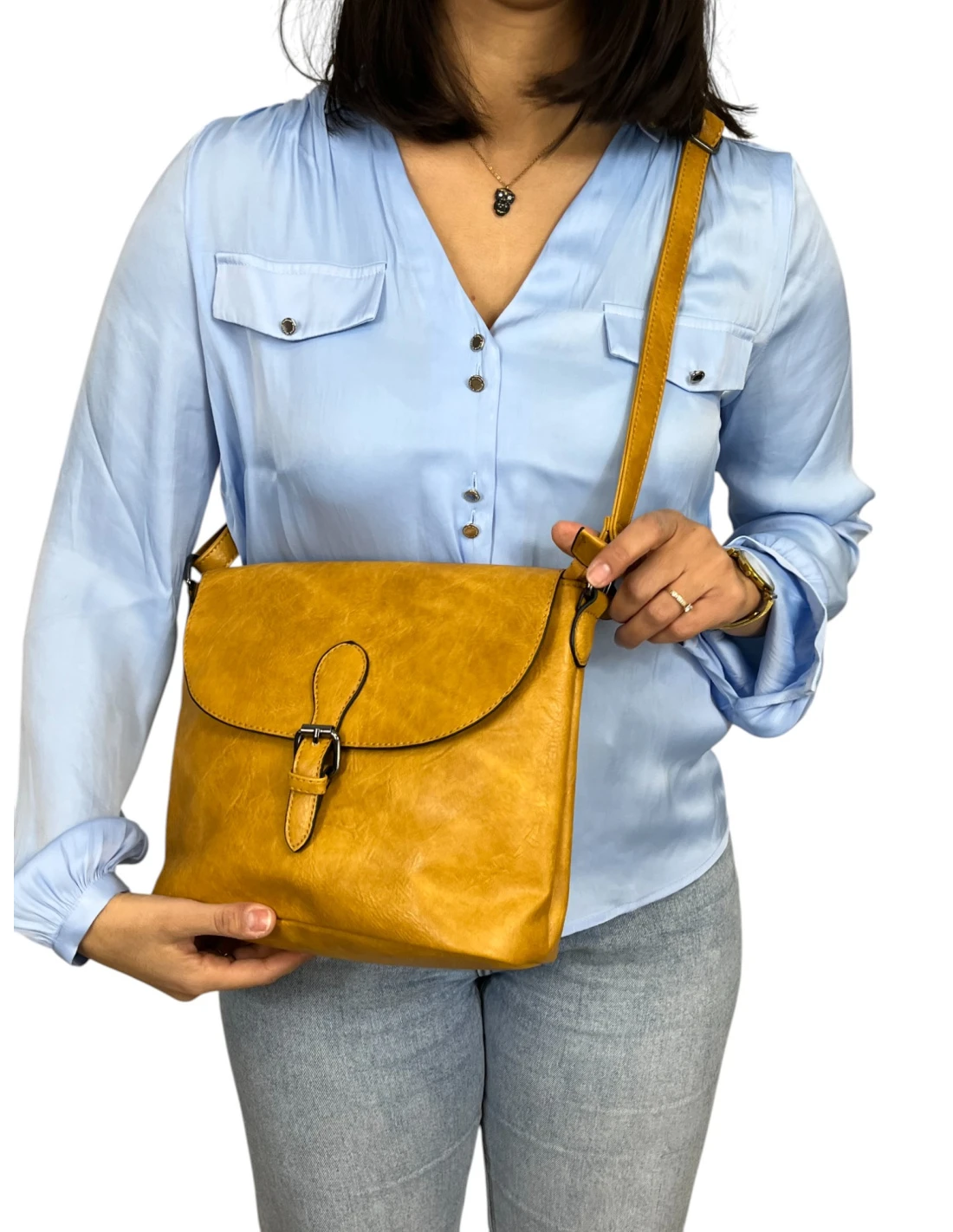 INES DELAURE 1682282 SAFRAN - Sacs & Maroquinerie 6 INES DELAURE 1682282 SAFRAN - Sacs & Maroquinerie â Image 6