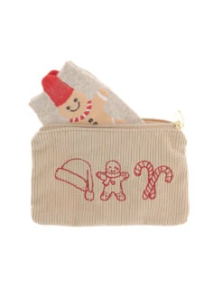 INES DELAURE Chaussettes Noël - Pochette 1 Paire - Chaussettes