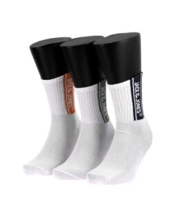 JACK & JONES JUNIOR JACSETH TENNIS SOCKS - Lot De 3 - Chaussettes