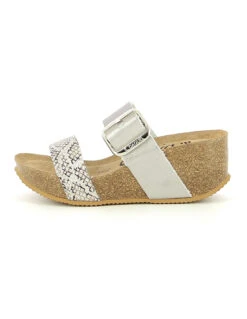 K DAQUES COPLA PYTON ARGENT - Sandales & Nu-pieds