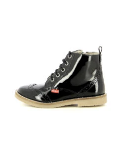KICKERS TYROL NOIR VERNIS 736412 - Boots & Bottines