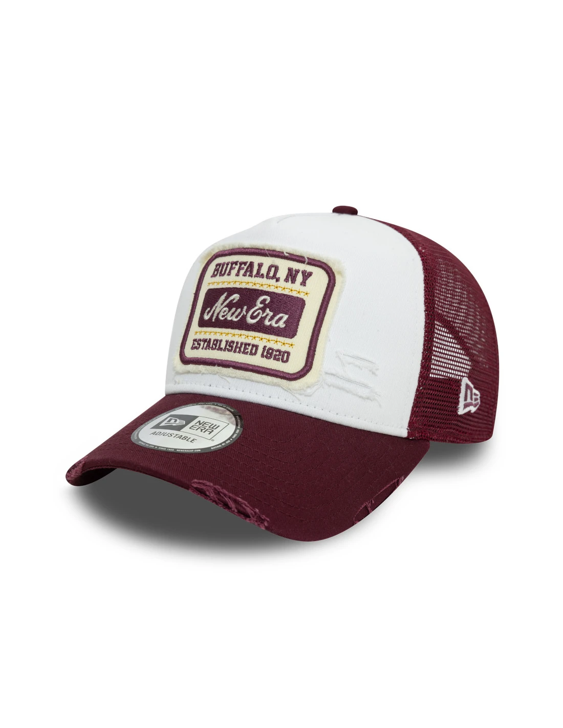 NEW ERA PATCH DISTRESSED TRUCKER NE - Casquettes 1 NEW ERA PATCH DISTRESSED TRUCKER NE - Casquettes