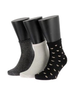 ONLY ONLGRACIE GLITTER - Lot De 3 - Chaussettes
